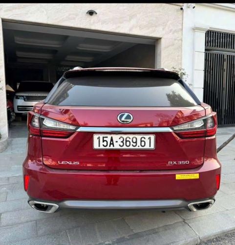 BÁN LEXUS RX350 AWD 2017 – MÀU ĐỎ ĐẸP SANG TRỌNG 
