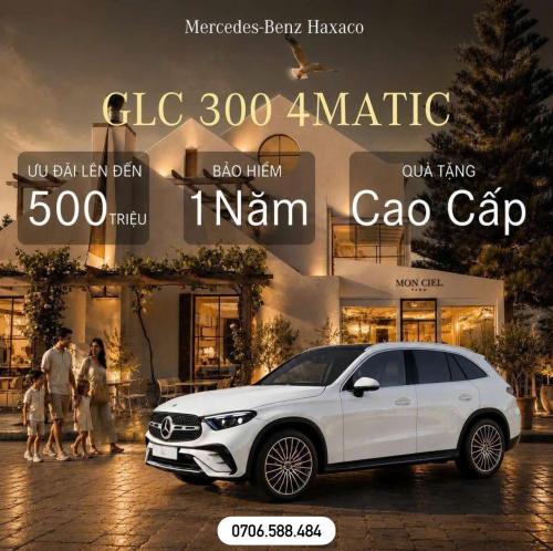 Duy Nhất 01 Suất Ưu Đãi Mercedes Glc 300 4matic 2025 – Tiết Kiệm Đến 500 Triệu!