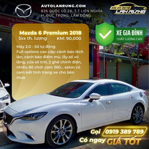 Bán Xe Mazda 6 2.0 Premium 2018