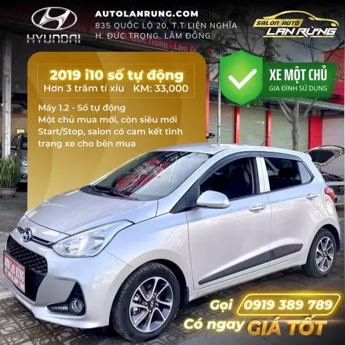 Bán Xe Hyundai I10 1.2 2019