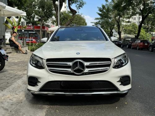 Mercedes_GLC300 Trắng//Nâu model 2017 