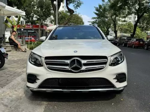 Mercedes_GLC300 Trắng//Nâu model 2017 