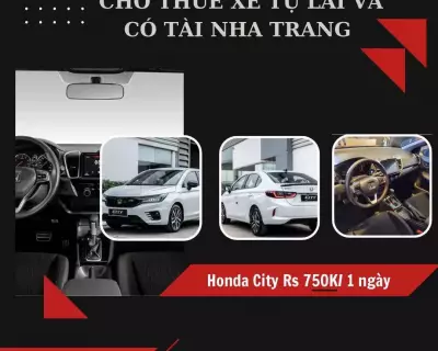 Cho Thuê Xe Honda Civic RS tại Nha Trang