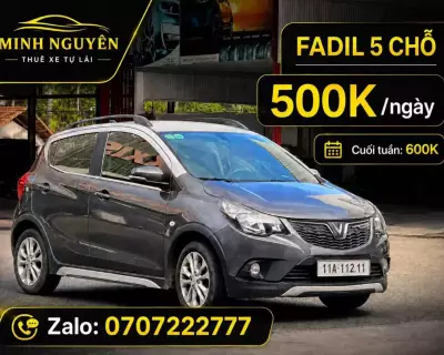 Cho thuê xe VinFast Fadil tại Bình Dương
