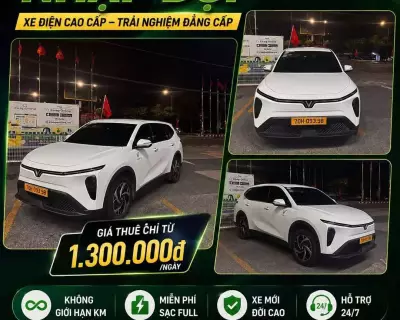 Cho thuê xe VinFast Limo Green tại Tây Ninh