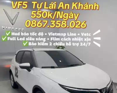 Cho thuê xe Vinfast VF5 tại Cần Thơ
