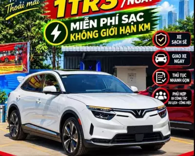 Cho thuê xe VinFast VF8 tại Thuận An 
