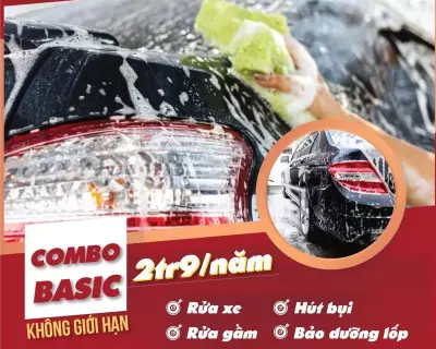 Combo chăm sóc xe Basic tại HCM