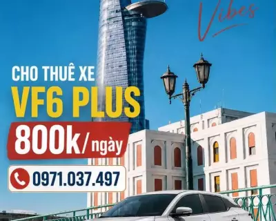 Cho thuê xe Vinfast VF6 Plus tại HCM