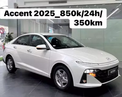 Cho thuê xe Hyundai Accent tại Tây Ninh
