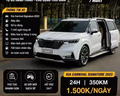 Cho thuê xe Kia Carnival tại Tây Ninh