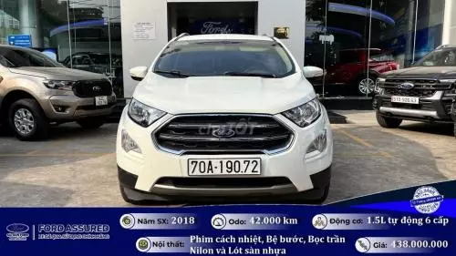Bán xe ECOSPORT TITANIUM 2018. BH CHÍNH HÃNG FORD 1 NĂM