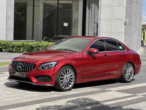 Bán xe Mercedes C300 AMG - 2018 Màu Đỏ Siu Đẹp Giá Tốt