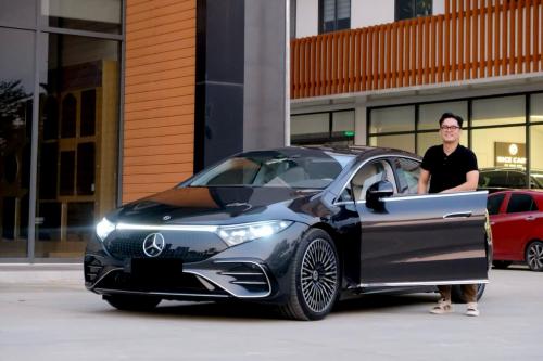 EQS580 GT 4 cửa điện của MercedesBenz