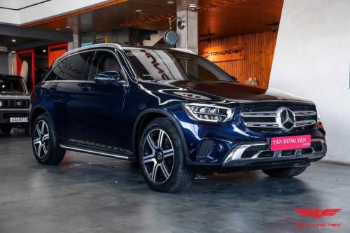 GLC 200 4matic 2020 - odo 2v9 màu xanh nội thất đen.