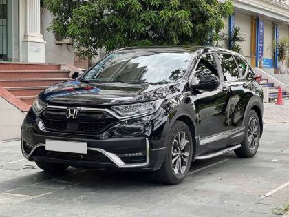 Honda CRV-L 2021 đen nt đen