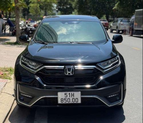 Honda CRV sản xuất 2021 bản L Black Edition lăn bánh 6vạn