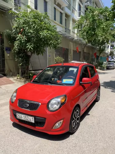 KIA Morning SLX 2010 đỏ, đã đi 108.000 km