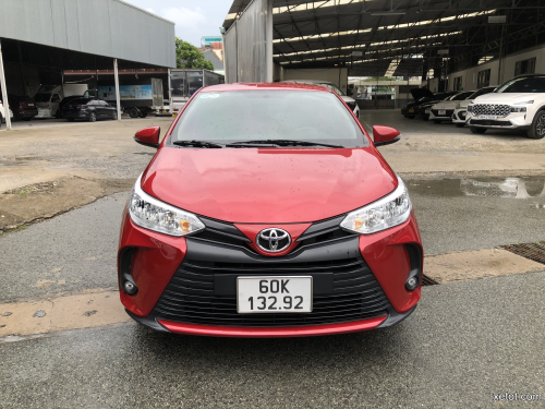 Bán Xe Toyota Vios E 2022 số sàn màu đỏ đi 31000km