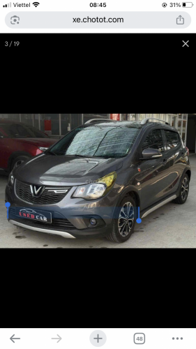 Bán xe VinFast Fadil 2019 Xám 31000 km