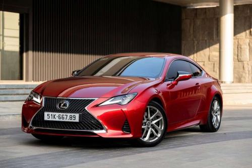 Lexus RC300 Coupe sx 2019 đỏ nội thất nâu