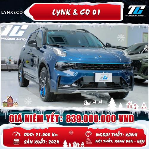 LYNK & CO 01 siêu lướt màu xanh