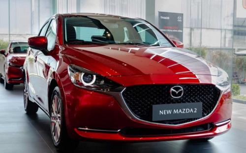 Bán Xe Mazda 2 2022 Đỏ 46V Sẵn Xe Giao Ngay