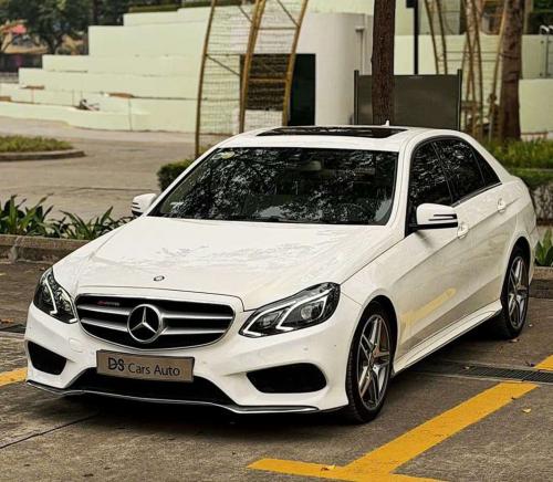 Mercedes E250 AMG 2015 trắng kem