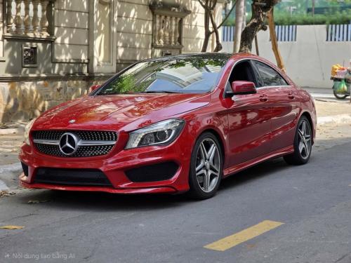 Mercedes-Benz CLA 250 Đời 2016 – Đỏ Cá Tính, Nội Thất Da Nâu Sang Trọng