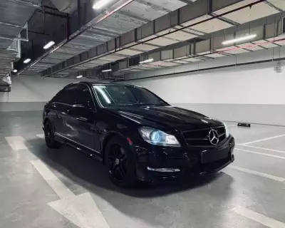 MERCEDES C300 AMG model 2012 đen nt đen chất cọp