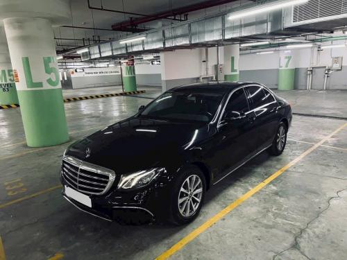 Mercedes E200 Facelift model 2019 đen nt nâu