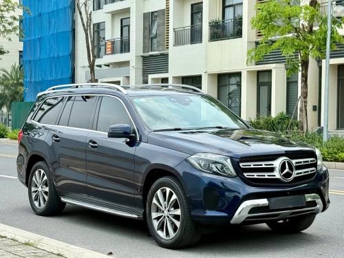 Mercedes GLS400 4matic Xanh Cavansite/Nâu SX 2016