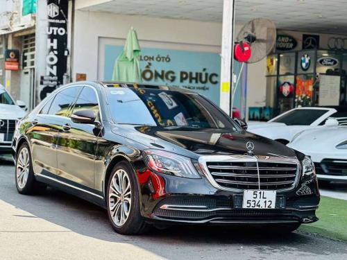 Mercedes S450 Luxury sx 2019 màu nâu Ruby Black 
