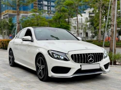 Merrcedes C300 AMG Model 2016 Trắng nt đỏ