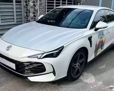 MG7 1.5AT Luxury 2024 lăn bánh 4 vạn