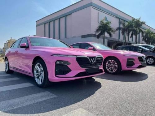 Bán Xe VinFast LUX A2.0 Tiêu chuẩn 2022 Hồng - Miễn phí cứu hộ 24/7