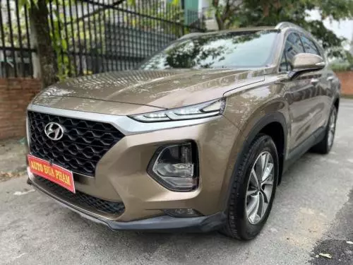 Bán Xe Hyundai Santafe 2.5L Xăng tiêu chuẩn-2020 MÀU ĐỒNG