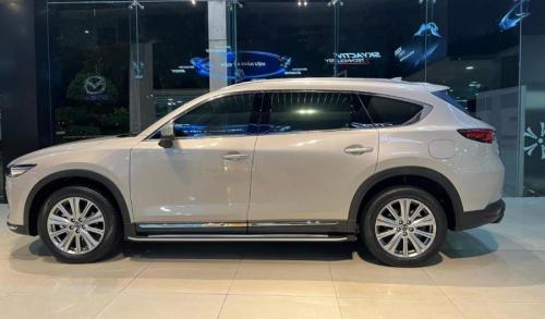 Bán Xe Mazda CX-8 Premium 2WD 2022 - Màu vàng bạch kim - Hỗ trợ vay lãi suất thấp