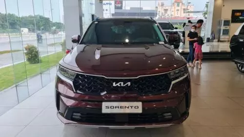 Bán Xe Kia Sorento 2.5G Signature AWD (7 ghế) 2022 - Đỏ rượu - Giao xe ngay