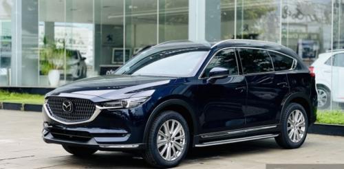 Bán Xe Mazda CX-8 Premium 2022 - Màu xanh đen - Sẵn xe, giao ngay
