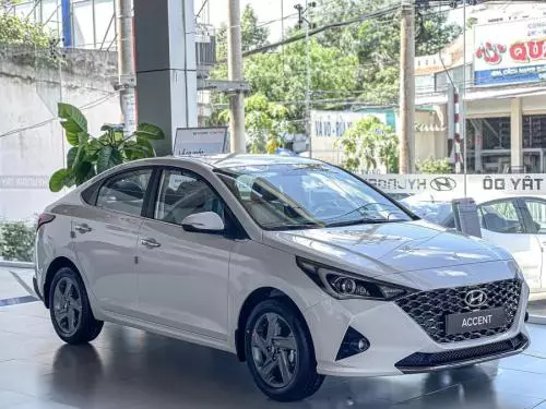 Bán Xe Hyundai Accent 1.4AT Đặc biệt 2022 Trắng - Tặng 1 năm BHVC