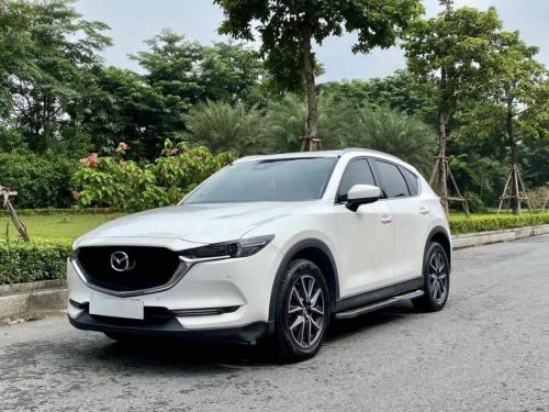 Bán Xe Mazda CX-5 2.5L Signature Premium AWD-Màu trắng biển TP, hỗ trợ vay 70%