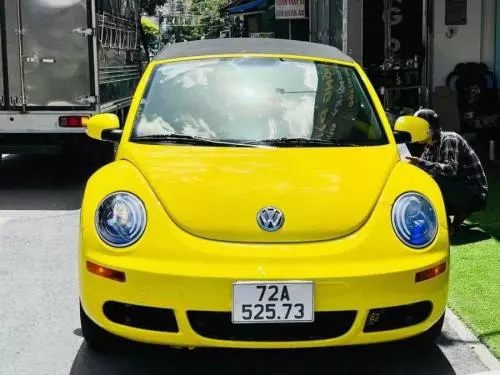 Bán Xe Volkswagen New Beetle 2.5 AT-Model 2008 Màu Vàng Cực Đẹp