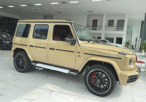 Bán Xe Mercedes-AMG G 63 4Matic 2022 - Màu vàng sữa - Xe đang có sẵn