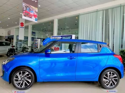 Bán Xe Suzuki Swift GLX CVT-2023 màu xanh giá tốt tháng 11