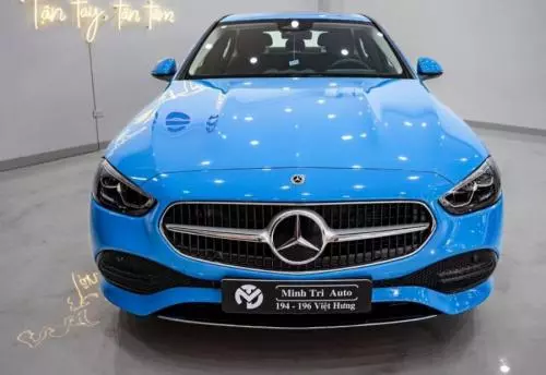 Bán Xe Mercedes-Benz C200 2.0 AT 2022 Xanh Miami Blue - Hỗ trợ bảo dưỡng xe