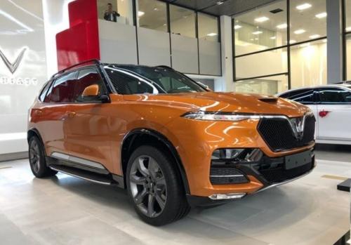 Bán Xe VinFast LUX A2.0 Tiêu chuẩn 2022 - Màu cam - Tặng phụ kiện theo xe