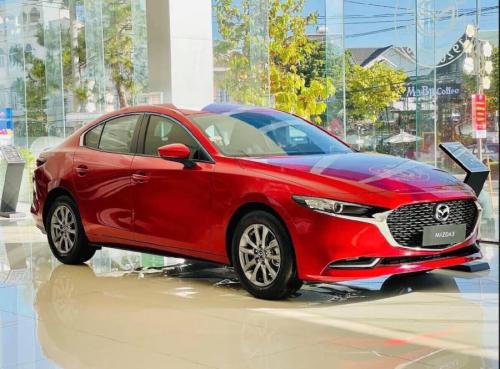 Bán Xe Mazda 3 1.5L Deluxe 2022 - Màu đỏ - Chương trình khuyến mãi cuối năm lớn