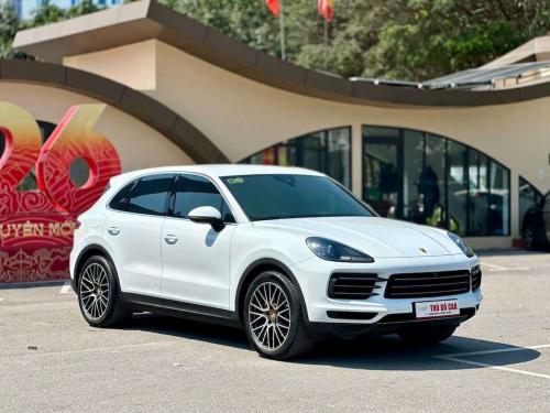 Porsche Cayenne Sx 2018 form mới - Trắng/kem