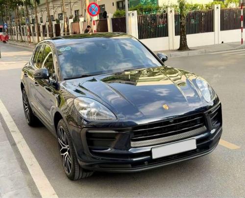 Porsche Macan model 2022 Xanh Ánh Kim